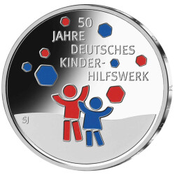 20 Euro Deutschland 2022 Silber bfr. - Kinderhilfswerk