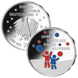 20 Euro Deutschland 2022 Silber bfr. - Kinderhilfswerk