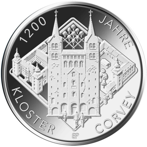 20 Euro Deutschland 2022 Silber PP - Kloster Corvey