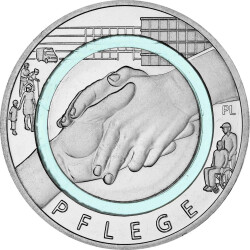10 Euro Gedenkmünze Deutschland 2022 bfr. - Pflege