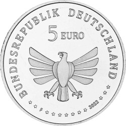 5 Euro Gedenkmünze Deutschland 2022 PP - Insektenreich