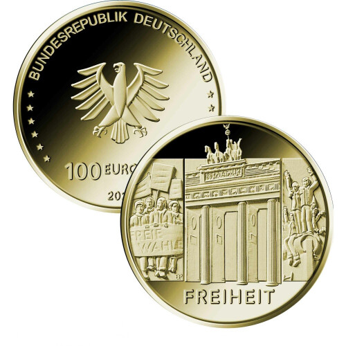 100 Euro Deutschland 2022 Gold st - Freiheit