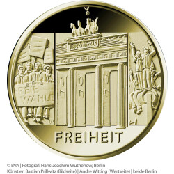 100 Euro Deutschland 2022 Gold st - Freiheit - A Berlin