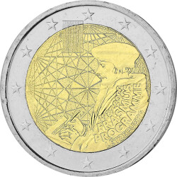 2 Euro Gedenkmünze Luxemburg 2022 bfr. - 35 Jahre...