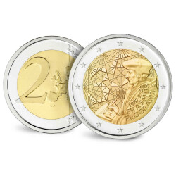 2 Euro Gedenkm&uuml;nze Zypern 2022 bfr. - 35 Jahre...