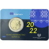 2 Euro Gedenkmünze Zypern 2022 st - 35 Jahre Erasmus - CoinCard