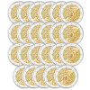 Komplettserie 23 x 2 Euro Gedenkmünze 2022 - 35 Jahre Erasmus - bankfrisch