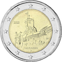 2 Euro Gedenkm&uuml;nze Deutschland 2022 bfr. -...