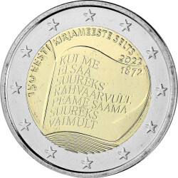 2 Euro Gedenkm&uuml;nze Estland 2022 bfr. - 150....