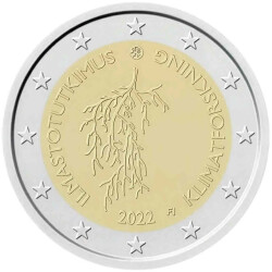 2 Euro Gedenkm&uuml;nze Finnland 2022 bfr. -...