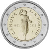 2 Euro Gedenkmünze San Marino 2022 st - Antonio Canova