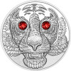20 Euro Gedenkmünze Österreich 2022 Silber PP - Asien - Stärke des Tigers