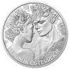 10 Euro Gedenkmünze Österreich 2021 Silber PP - Die Rose