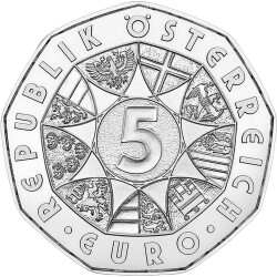 5 Euro Gedenkmünze Österreich 2022 Silber hgh - Ostern - Das Kleine ich bin Ich