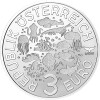 3 € Österreich 2022 - Blaugeringelter Krake