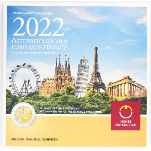 Offizieller KMS Österreich 2022 in handgehoben (hgh) - incl. Erasmus