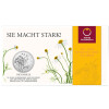 10 Euro Gedenkmünze Österreich 2023 Silber hgh - Die Kamille
