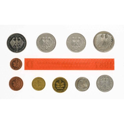 KMS BRD 1987 12,68 DM Stempelglanz - D München