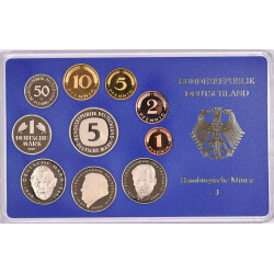 KMS BRD 1997 12,68 DM Polierte Platte - J Hamburg