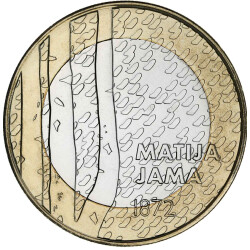 3 Euro Gedenkmünze Slowenien 2022 bfr. - Matija Jama