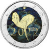 2 Euro Gedenkmünze Finnland 2022 bfr. - Nationalballett - coloriert