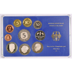 Kursmünzensatz Deutschland PP DM 1981 D München