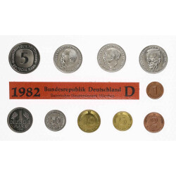 KMS BRD Stempelglanz 1982 D München