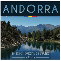 Offizieller Euro Kursm&uuml;nzensatz Andorra 2022...
