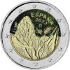2 Euro Spanien 2022 - UNESCO Garajonay - coloriert / mit Farbe