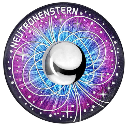 20 Euro Gedenkmünze Österreich 2023 Silber PP - Neutronenstern