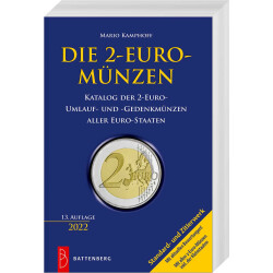 2 Euro Münzen Katalog von Mario Kamphoff (13....