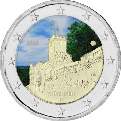 2 Euro Deutschland 2022 - Wartburg Eisenach (G) -...