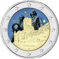 2 Euro Deutschland 2022 - Wartburg Eisenach (G) -...