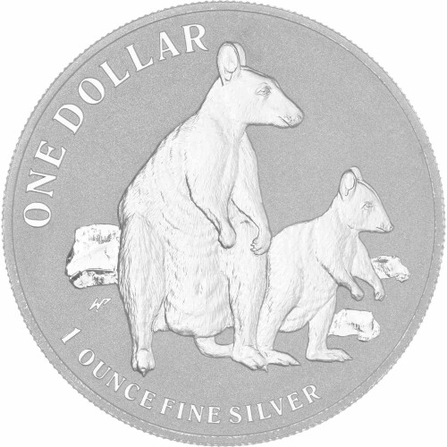 1 Unze Silber Känguru 2011
