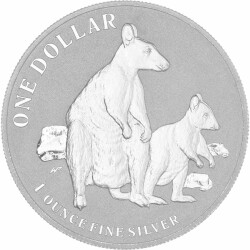1 Unze Silber Känguru 2011