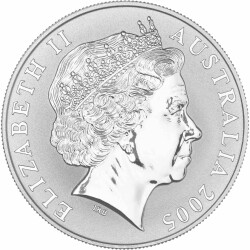 1 Unze Silber Känguru 2005