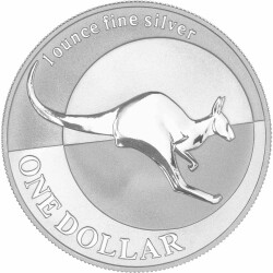 1 Unze Silber Känguru 2004