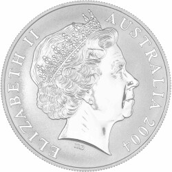 1 Unze Silber Känguru 2004