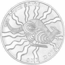 1 Unze Silber Känguru 2002
