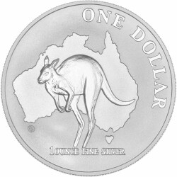 1 Unze Silber Känguru 2000