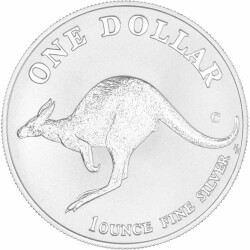 1 Unze Silber Känguru 1998