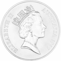 1 Unze Silber Känguru 1997