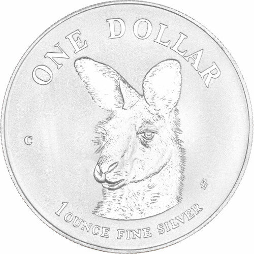1 Unze Silber Känguru 1995