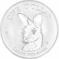 1 Unze Silber Känguru 1995