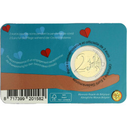 2 Euro Gedenkmünze Belgien 2022 st -...