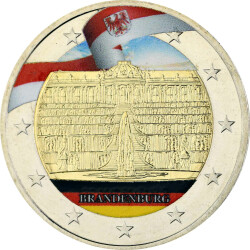 16 x 2 Euro Gedenkmünze Deutschland 2006-2022 bfr. - Bundesländer-Serie - coloriert