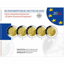 2 Euro Gedenkm&uuml;nze Deutschland 2022 PP - 35...