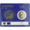 2 Euro Gedenkmünze Luxemburg 2022 st - 35 Jahre Erasmus - in CoinCard