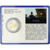 2 Euro Gedenkmünze Luxemburg 2022 st - 35 Jahre Erasmus - in CoinCard