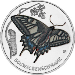5 Euro Gedenkmünze Deutschland 2023 bfr. - Schwalbenschwanz
